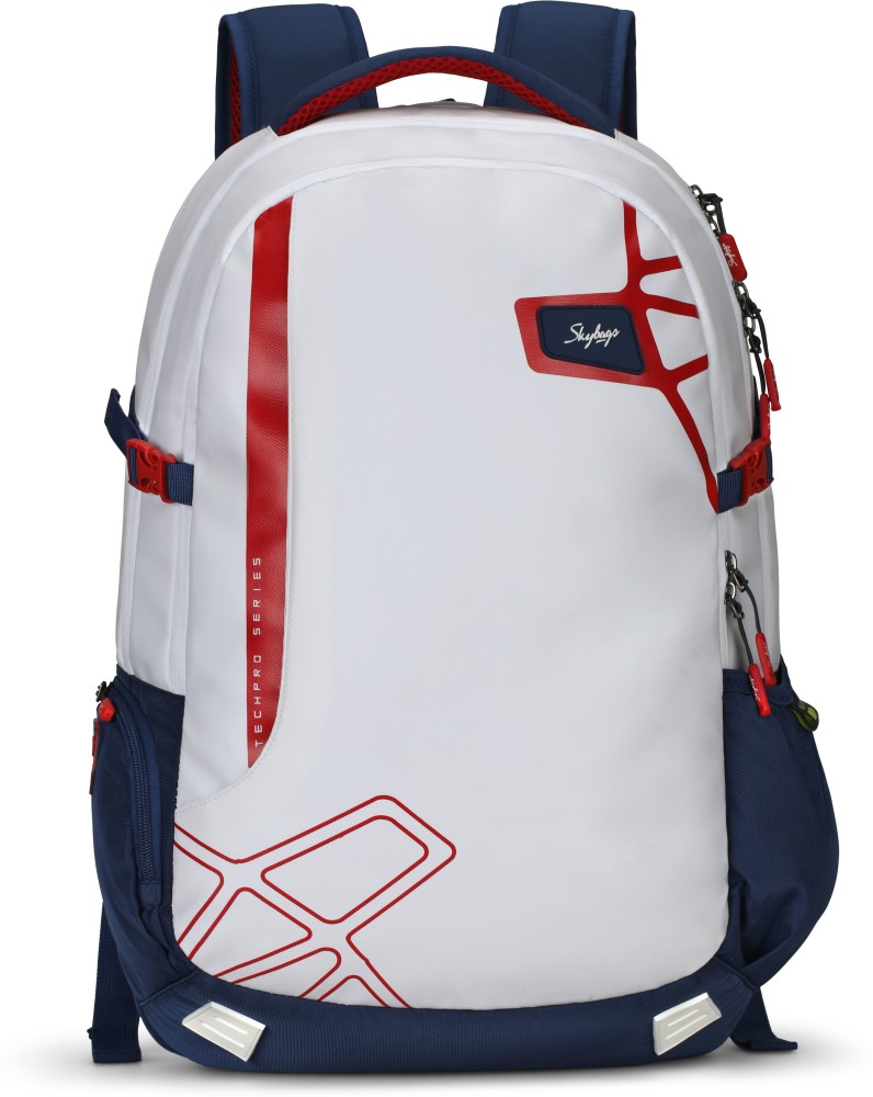 Skybags white backpack on sale