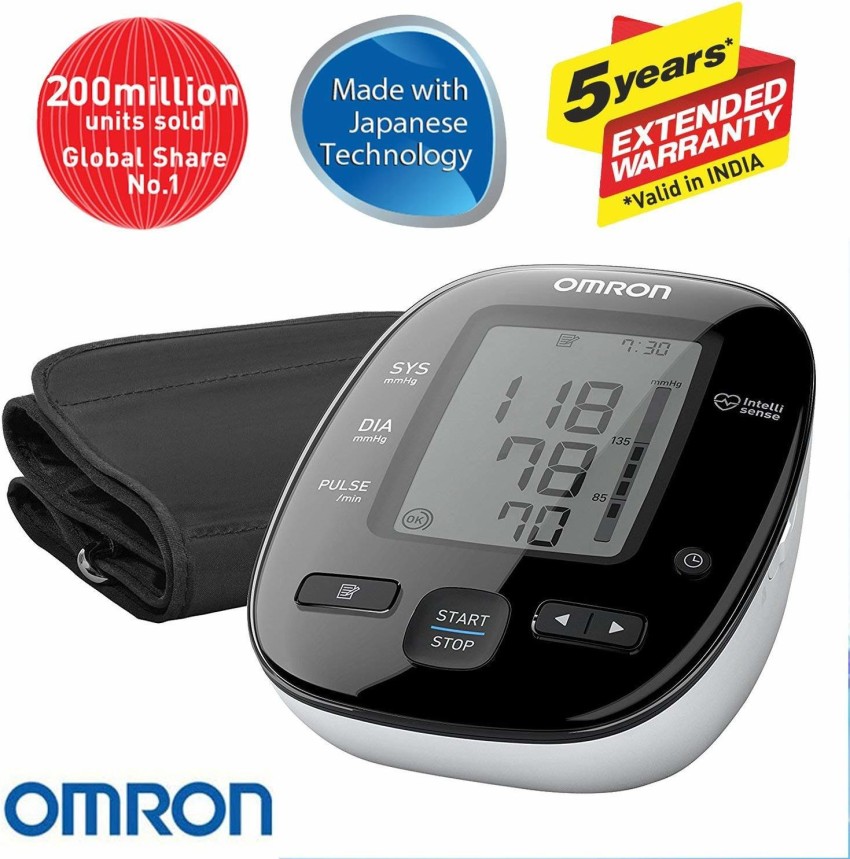 Omron M3 with color indicator of hypertension blood pressure