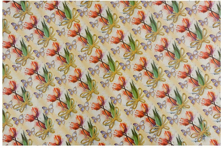 Skywalk Floral Printed Gift Wrapping Paper Sheets Set of 25  Sheets(Size-19.5 x 29.5) floral Paper Gift Wrapper Price in India - Buy  Skywalk Floral Printed Gift Wrapping Paper Sheets Set of 25