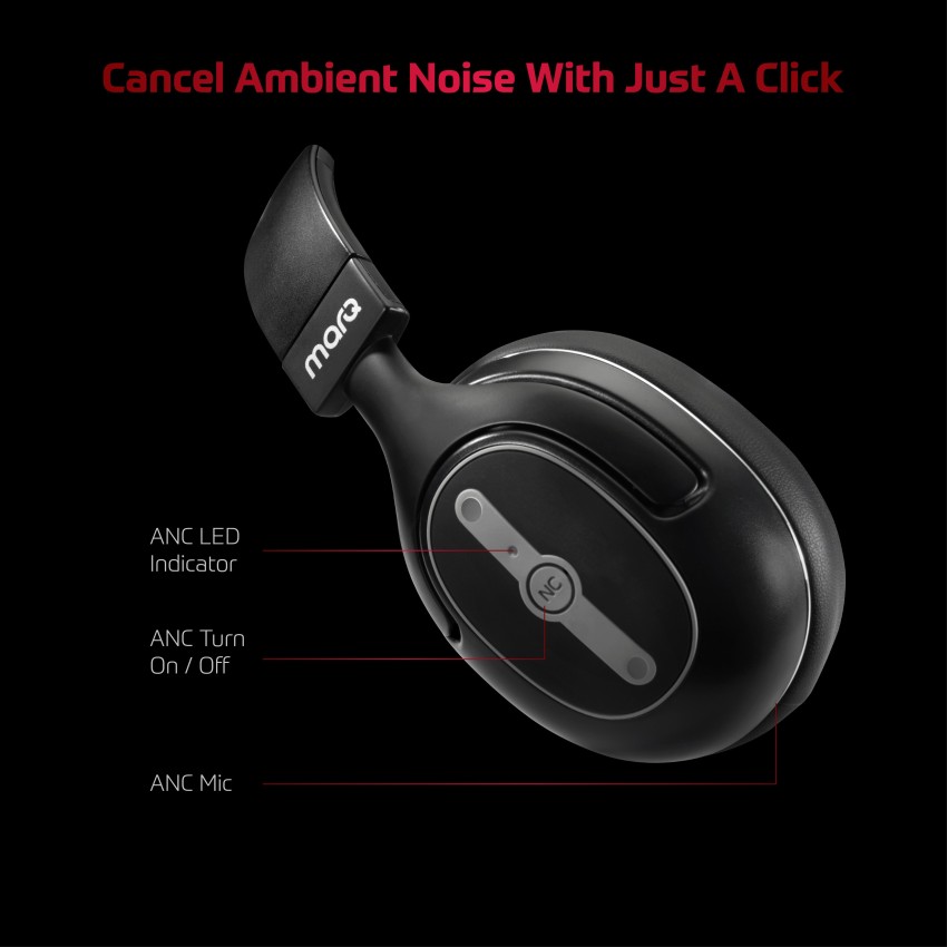 MarQ by Flipkart Active noise cancellation enabled Bluetooth