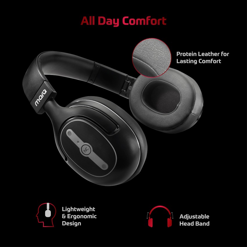 MarQ by Flipkart Active noise cancellation enabled Bluetooth