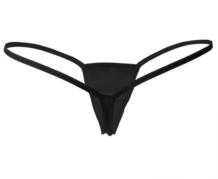 TIMI Women Thong Black Panty - Buy TIMI Women Thong Black Panty