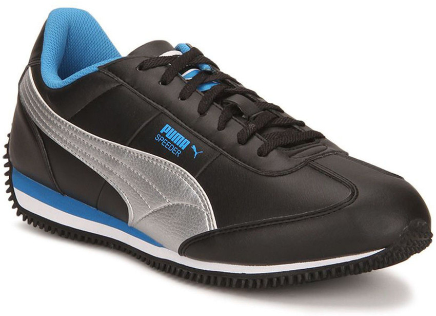 Puma velocity idp white & black running shoes on sale