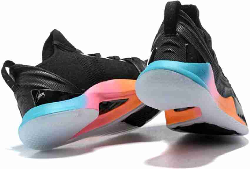 UnderArmour UA Stephen Curry 5 Black Orange Training Gym Shoes For Men Buy UnderArmour UA Stephen Curry 5 Black Orange Training Gym Shoes For Men Online at Best Price