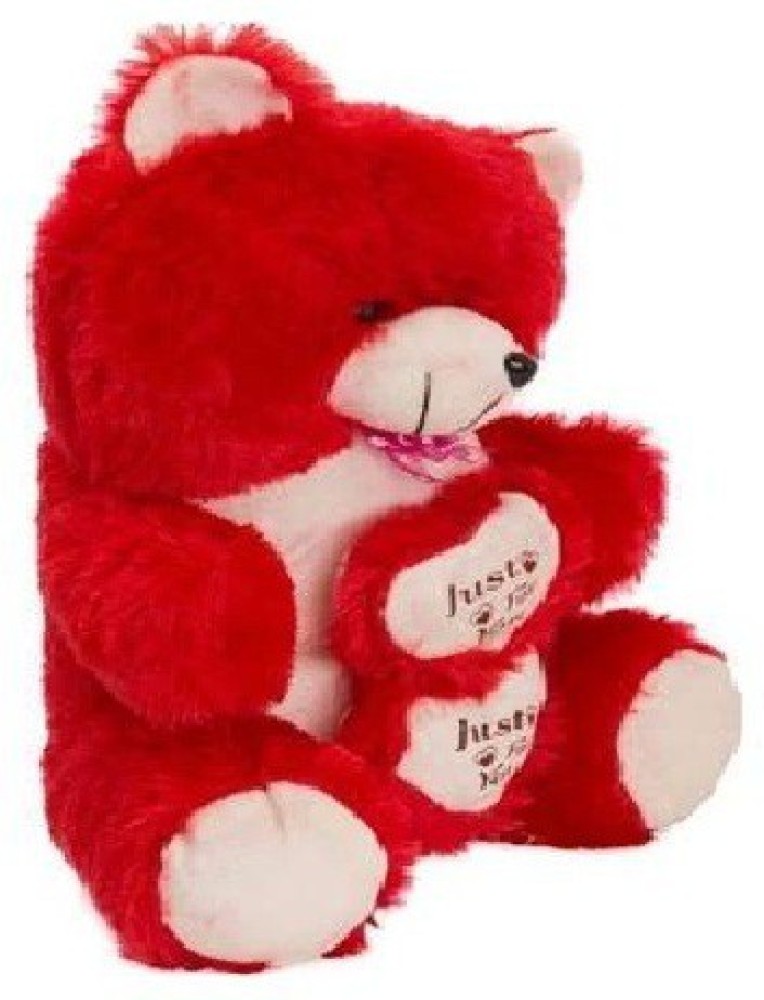 Cute Huggable Red Cap Teddy Bear (32CM) & Pink Dolphin Fish