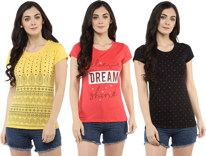 ladies t shirt on flipkart