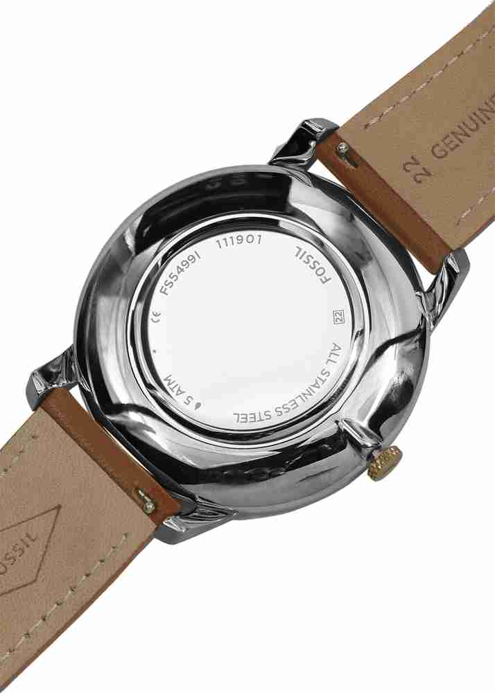 FOSSIL Quartz The Minimalist 3H Analog Watch For Men Buy FOSSIL Quartz The Minimalist 3H Analog Watch For Men FS5499 Online at Best Prices in India Flipkart