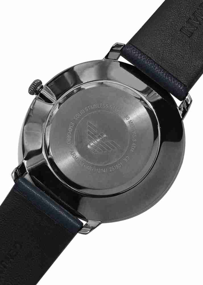 EMPORIO ARMANI Quartz Modern Slim Analog Watch For Men Buy