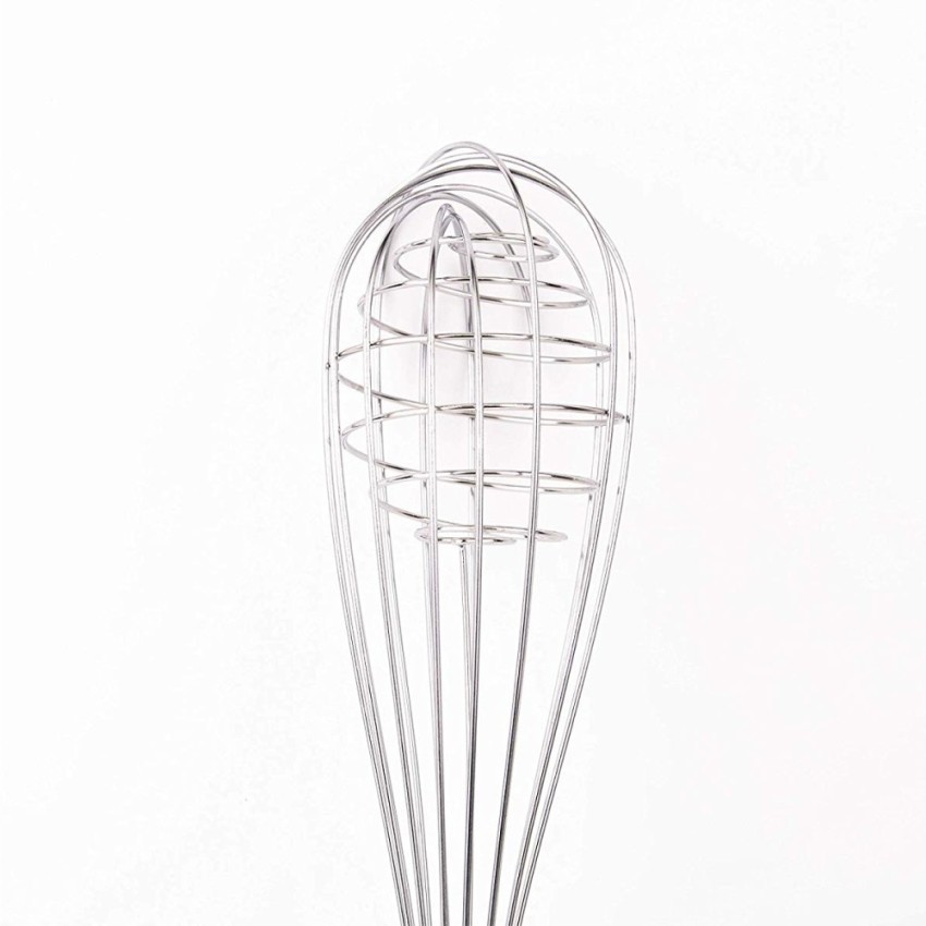 1Pc Stainless Steel Spring Coil Whisk Wire Whip Cream Egg Beater