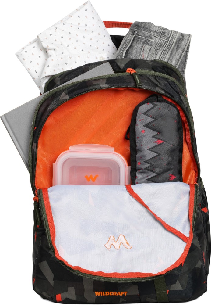 Wildcraft backpack camo store 4 orange