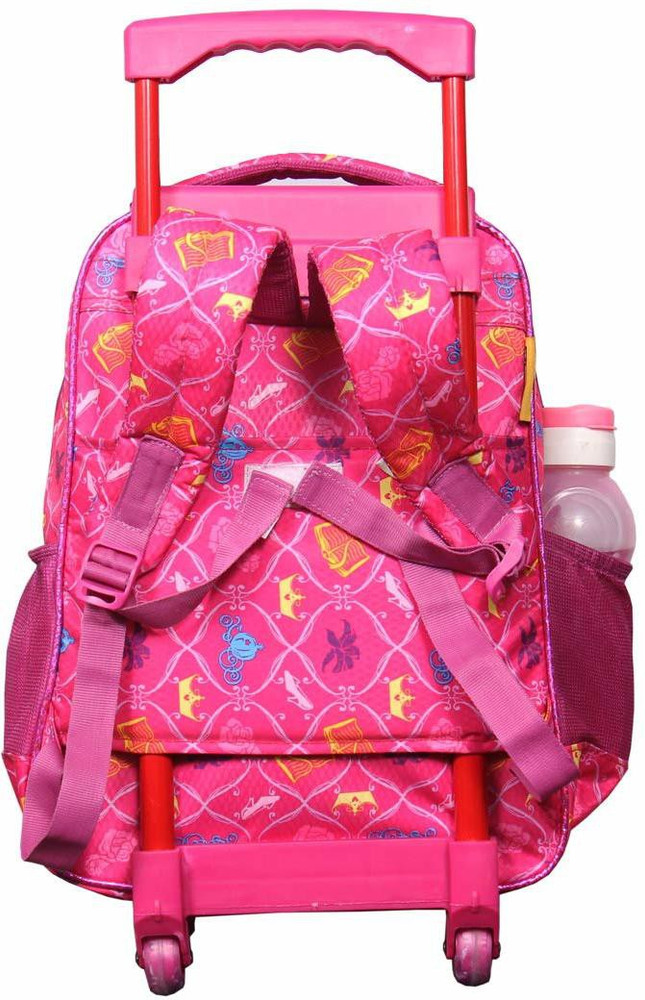 Princess rolling backpack deals