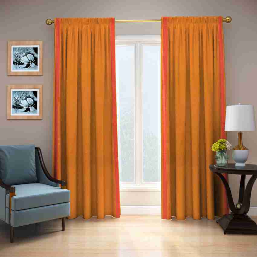 Fabindia 210 cm 7 ft Cotton Door Curtain Pack Of 2 Buy