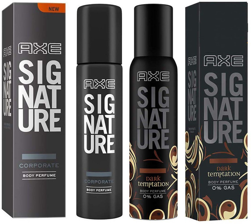 AXE SIGNATURE CORPORATE DARK Temptation Perfume Body Spray For