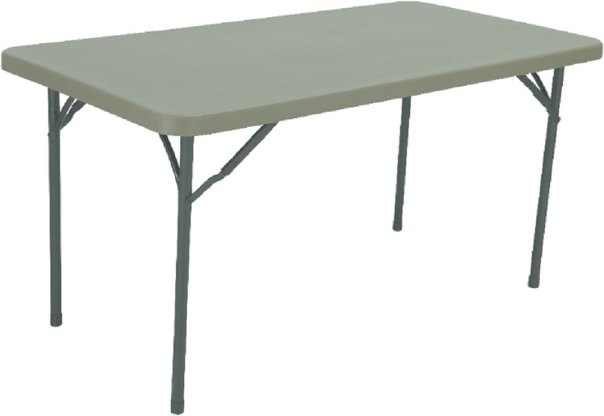 Supreme Buffet Blow Moulded Dining Table Grey Plastic Outdoor