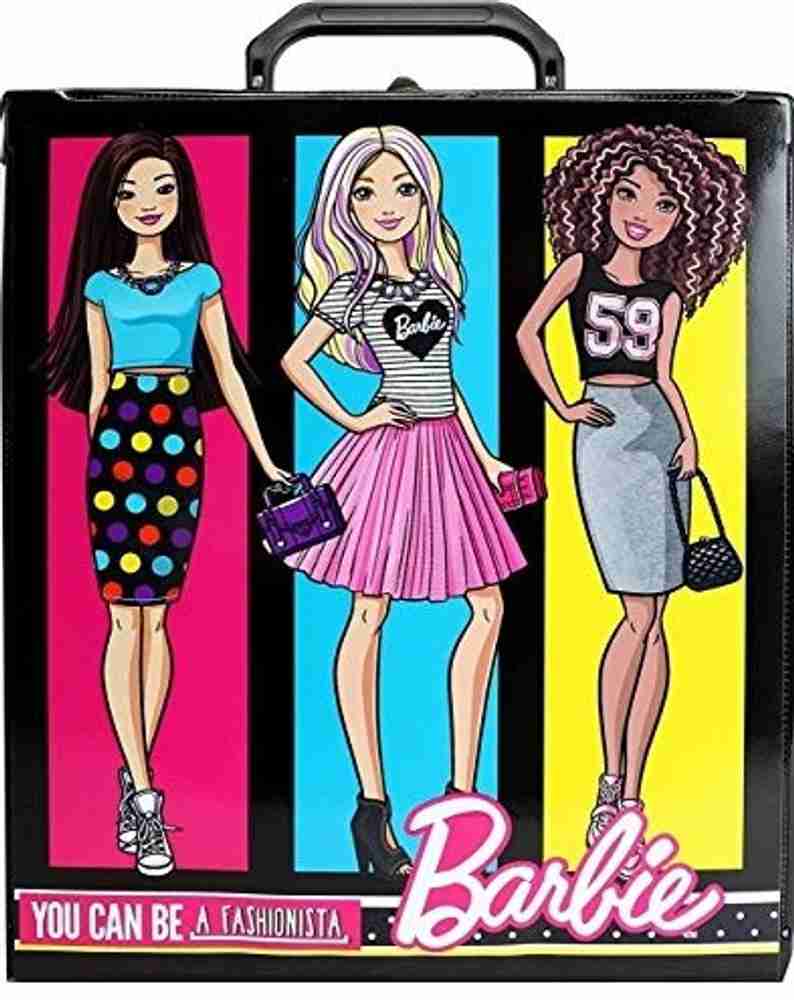 Barbie fashionista hotsell doll storage case