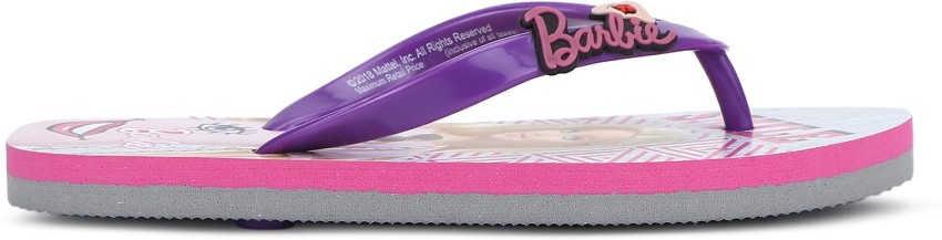 BARBIE Girls Slip On Slipper Flip Flop Price in India Buy BARBIE