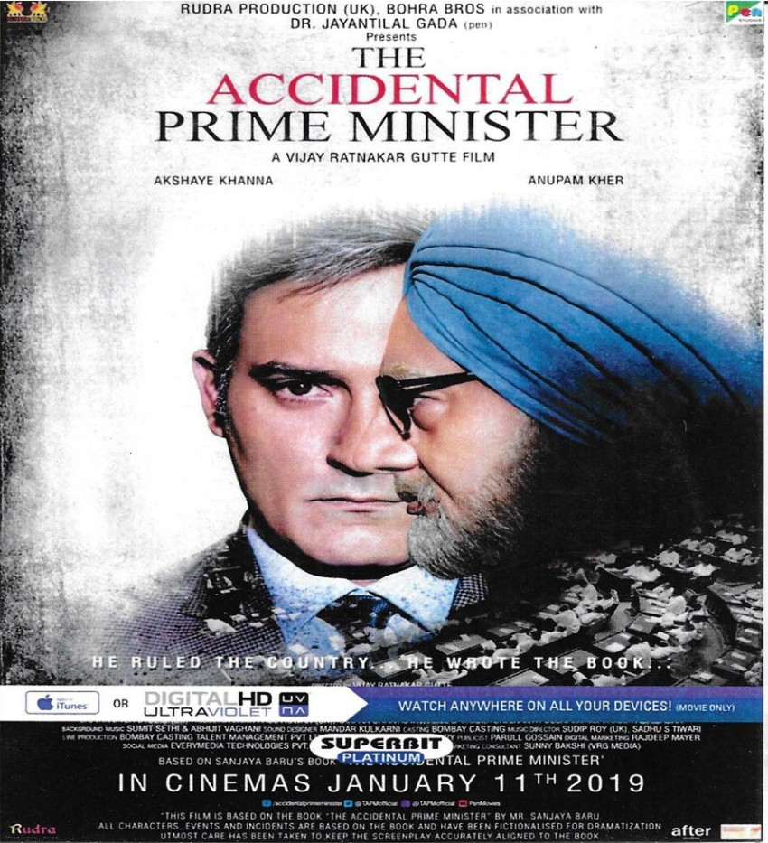 The Accidental Prime Minister HINDI MOVIE Price in India Buy The