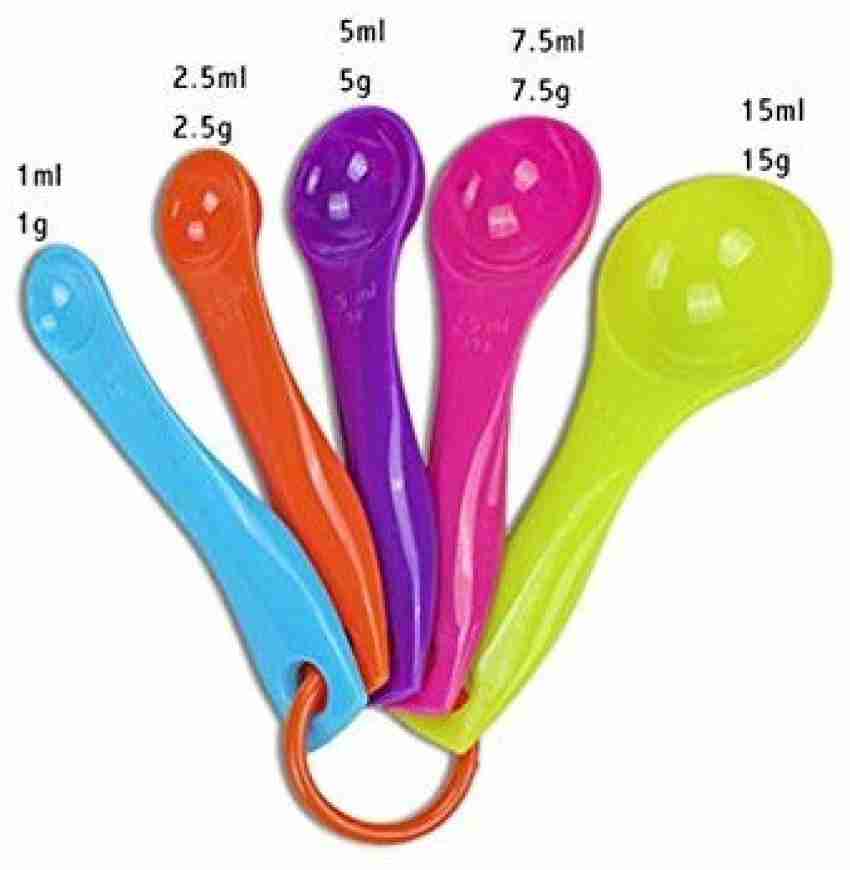 5ml Plastic Scoop 2.5g Measuring Spoon 2.5 Gram Measuring Tool for