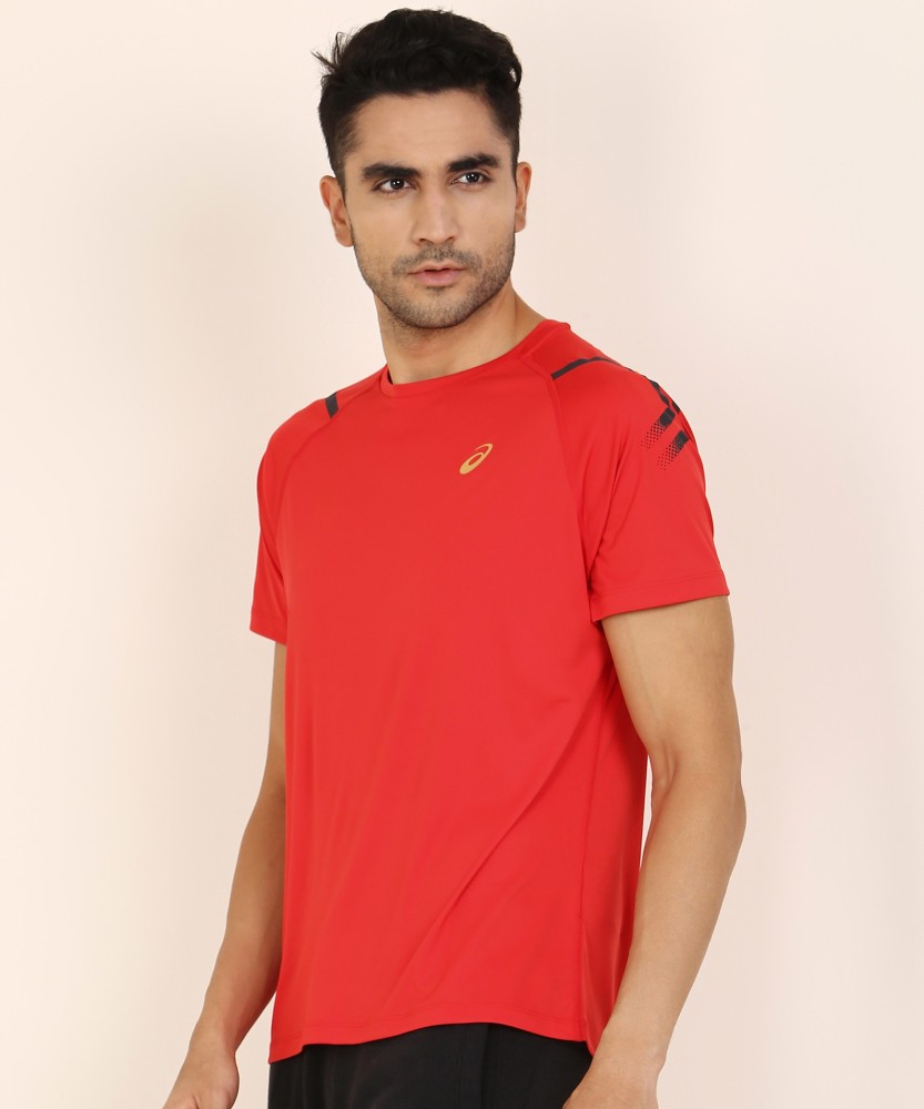 H and m outlet red t shirt