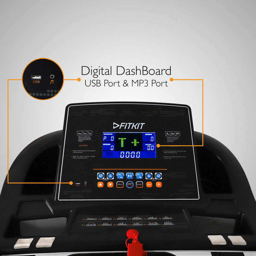 FITKIT by Cultsport FT400MI 5.5 HP Auto Incline Motorized Multi
