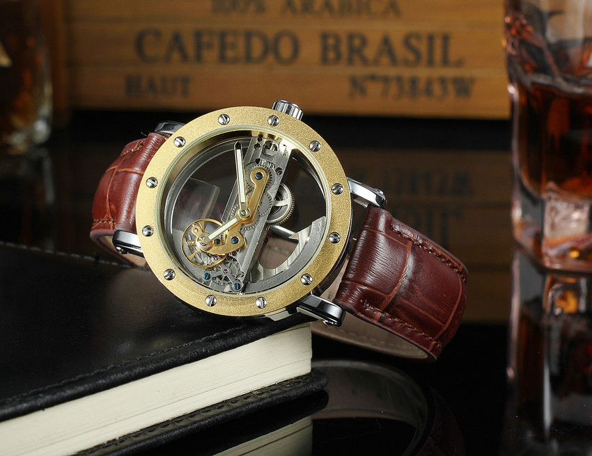 Forsining transparent watch deals