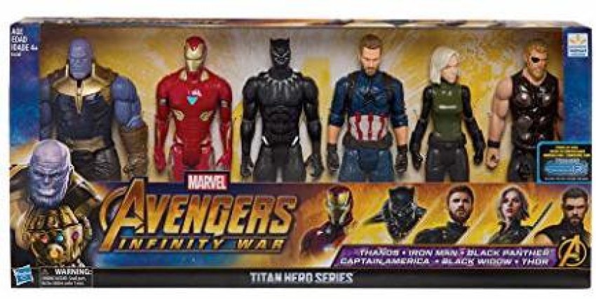 Figurine Universe Titan Hero x6 AVENGERS