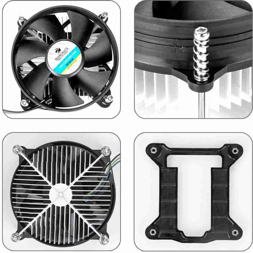 ZEBRONICS CPU Cooling Fan For Socket Cooler ZEBRONICS Flipkart