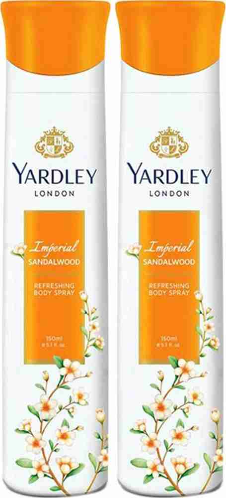 Yardley London Imperial Sandalwood Perfumed Deo 150ml Body Mist