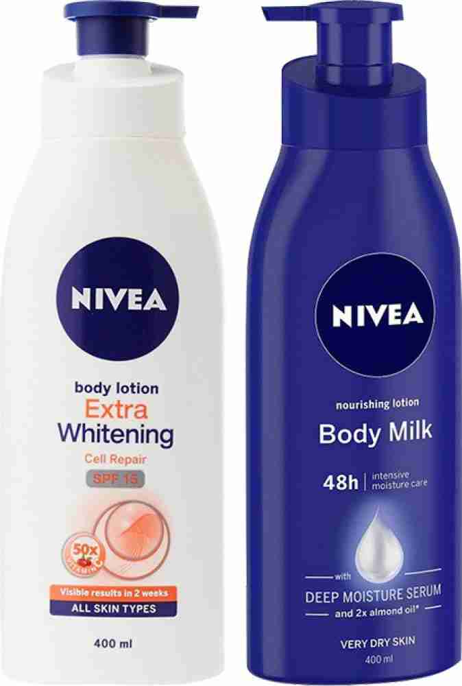 NIVEA SPF 15 Extra Whitening Cell Repair Nourishing Lotion Body