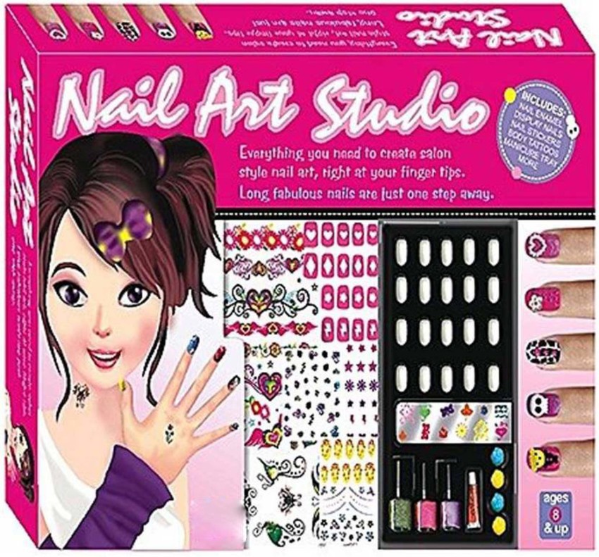 Toyzwonder Nail Art Studio Salon Kit For Girls - Price in India, Buy  Toyzwonder Nail Art Studio Salon Kit For Girls Online In India, Reviews,  Ratings & Features