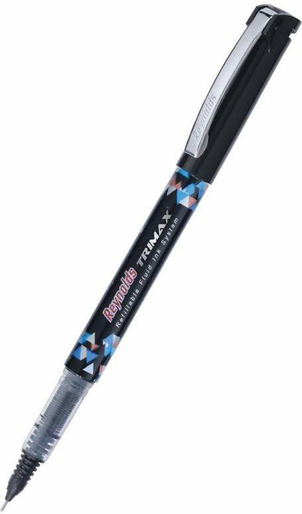 Black top gel pen
