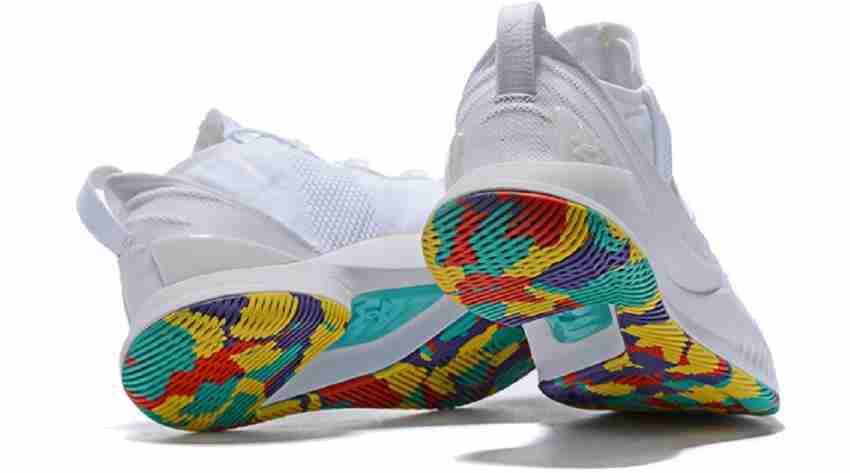 Curry 5 hot sale white multicolor