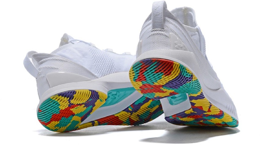 Curry SC 5 Low White Rainbow Walking Shoes For Men Buy Curry SC 5 Low White Rainbow Walking Shoes For Men Online at Best Price Shop Online for Footwears in India Flipkart