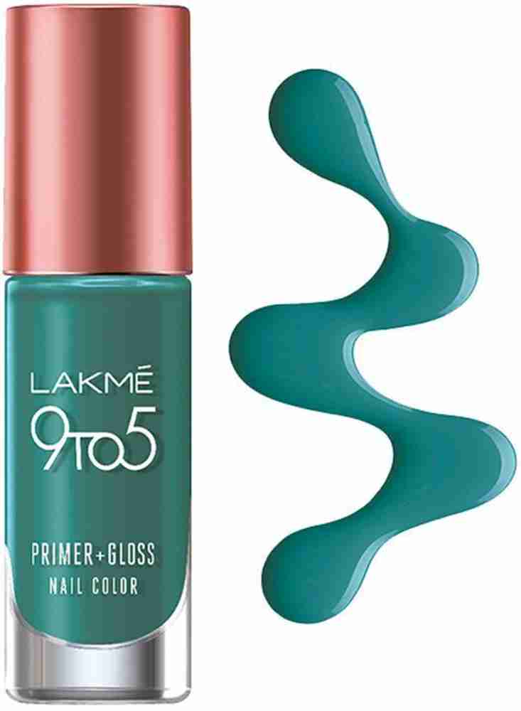 Lakme 9 to 5 nail polish coral glow store