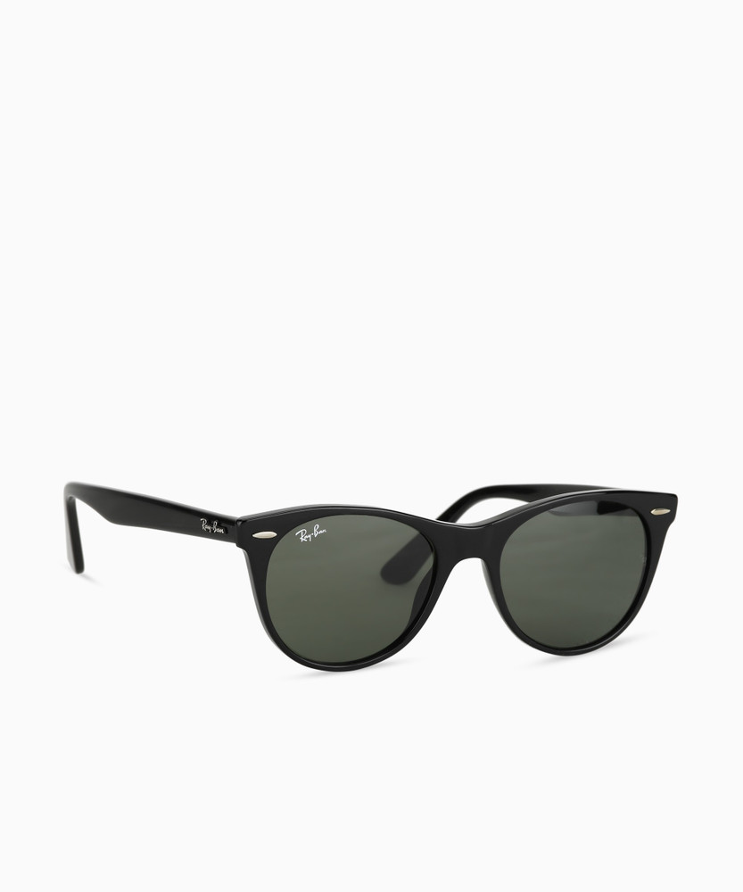 Buy Ray Ban Wayfarer Sunglasses Green For Men Online Best Prices in India Flipkart