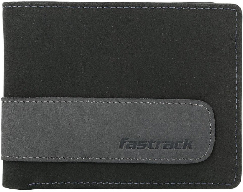 Fastrack Men Blue Genuine Leather Wallet Navy Blue Price in India Flipkart