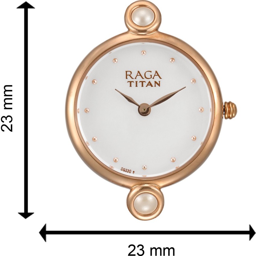 Titan NQ2567WM01 Raga Analog Watch For Women