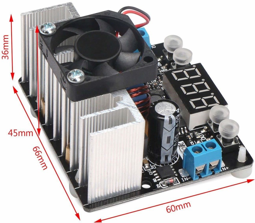 REES52 DC 12V 24V NC Step Down Voltage Regulator 8A Numerical Control Buck  Converter Timer Counter and Clock Electronic Hobby Kit Price in India - Buy  REES52 DC 12V 24V NC Step