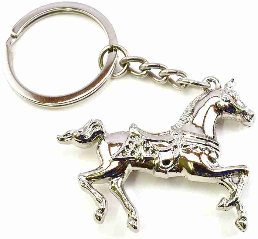 ShopTop Swag Metal Running Horse Keychain Key Chain Price in India