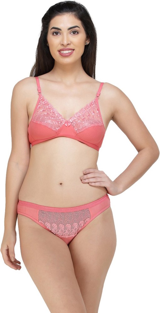 Buy online Pink Printed Bra And Panty Set from lingerie for Women by Viral  Girl for ₹299 at 70% off