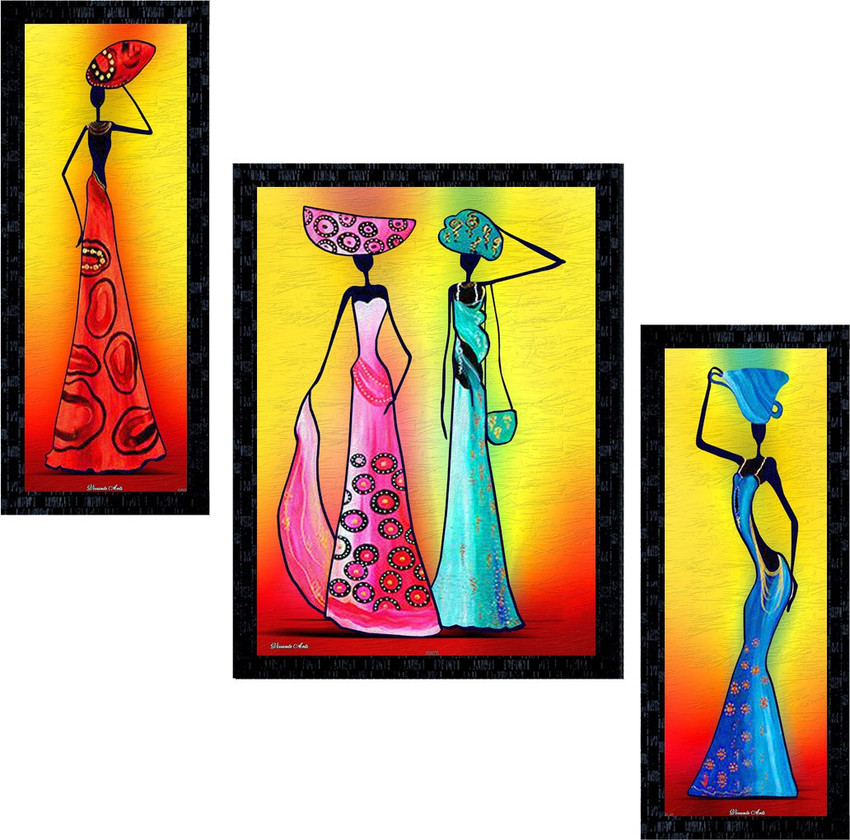 Modern Glass Paintings