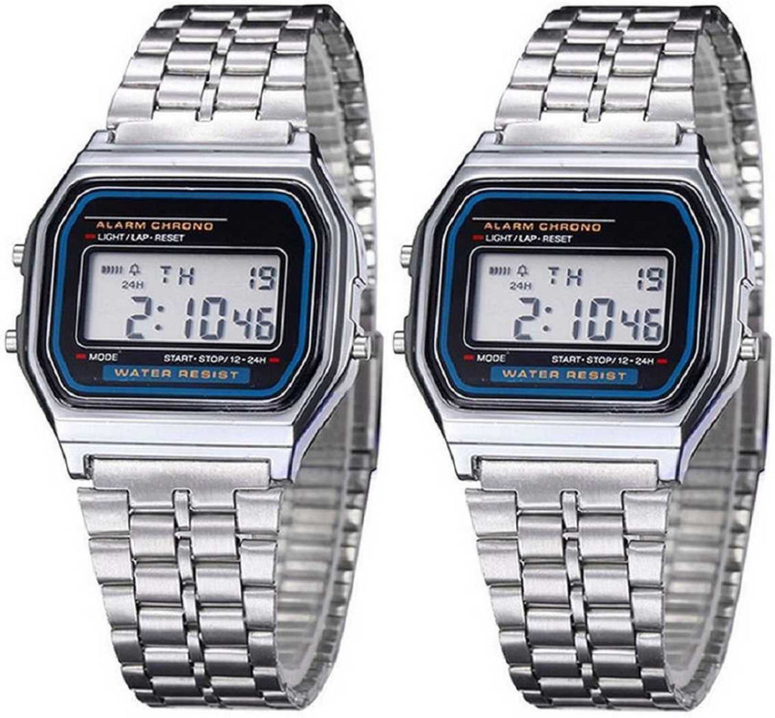 RD YTR S2 silver chain doA70T0 Digital Watch For Men Buy RD YTR S2 silver chain doA70T0 Digital Watch For Men SILVER VER Vintage Series Watch Online at Best Prices in India