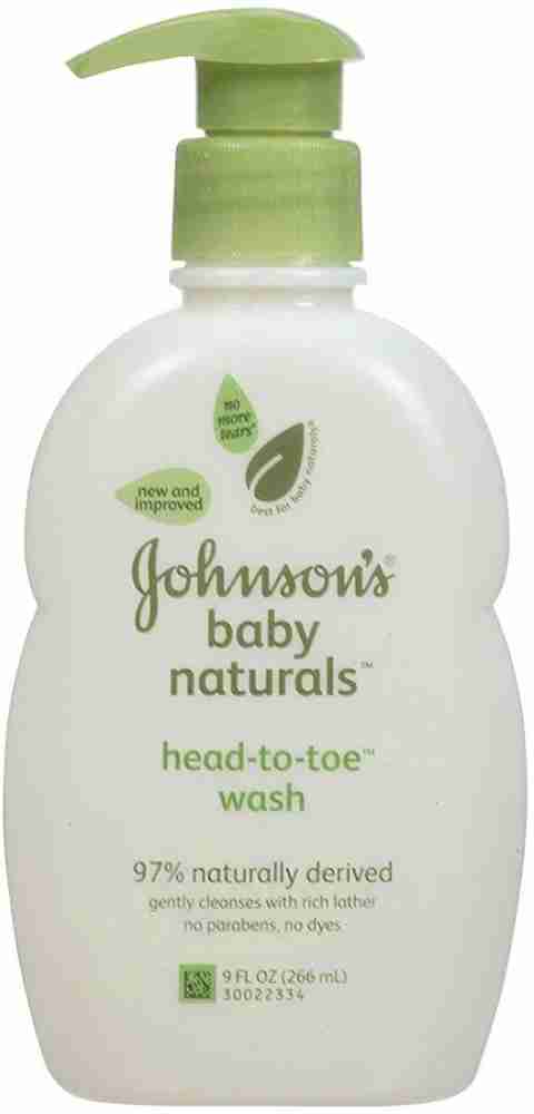 Johnson's naturals baby sales wash