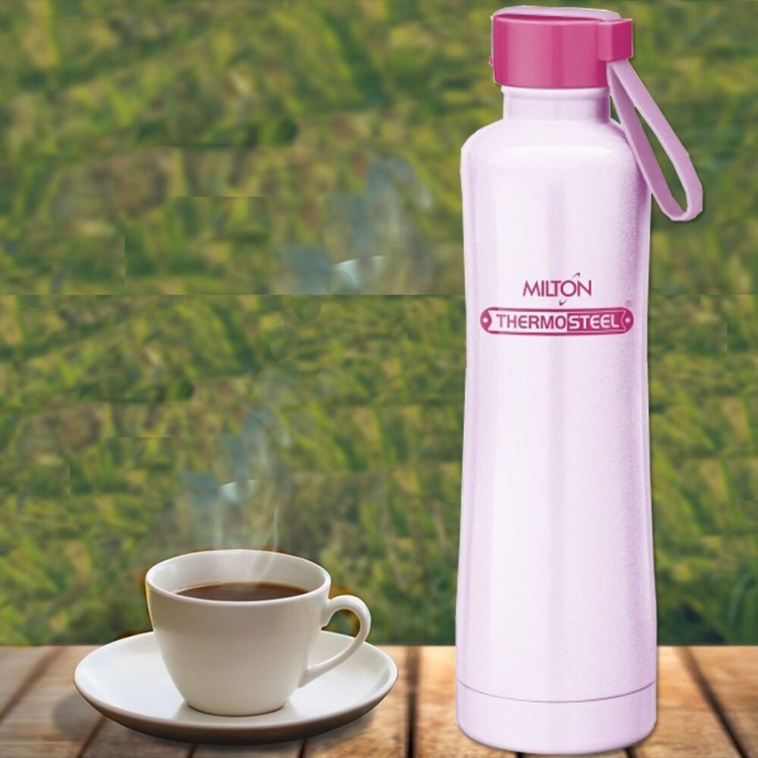 Buy Milton Pink Stainless Steel 24 Hours Hot And Cold Water Bottle