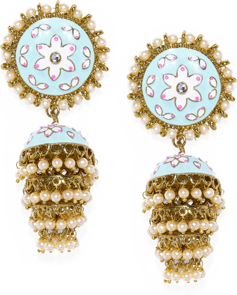 Zaveri pearls sale earrings flipkart
