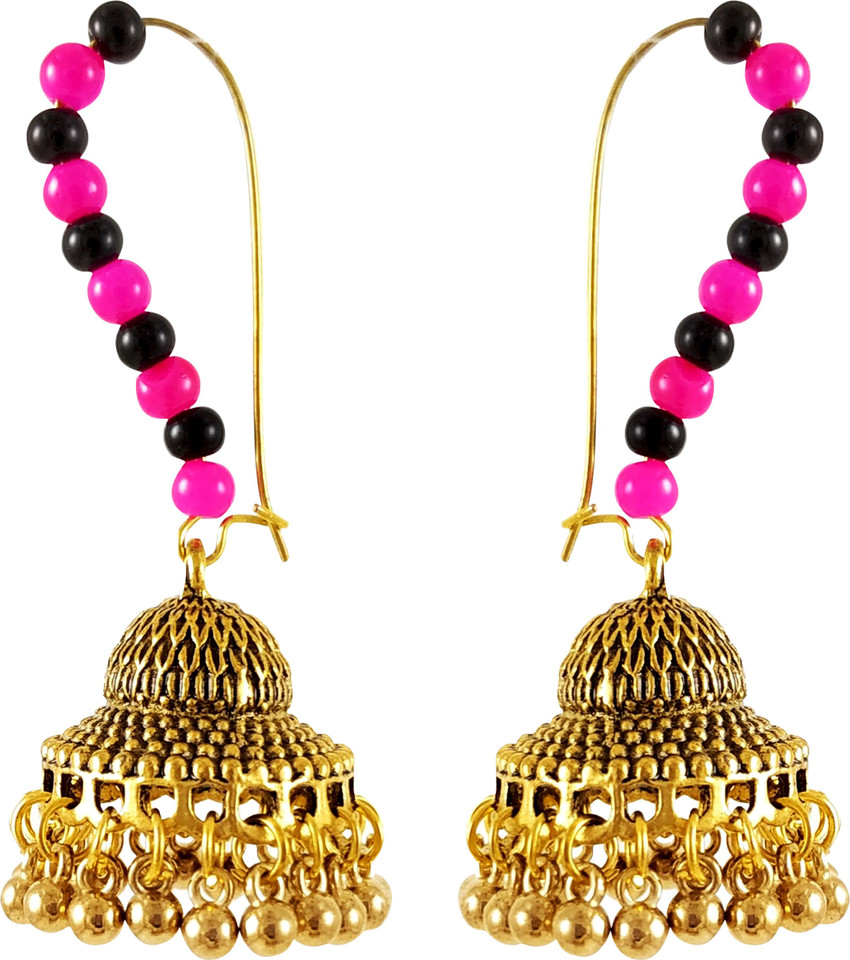 Flipkart.com - Buy sharmi Creation Trending Golden Jhumka with