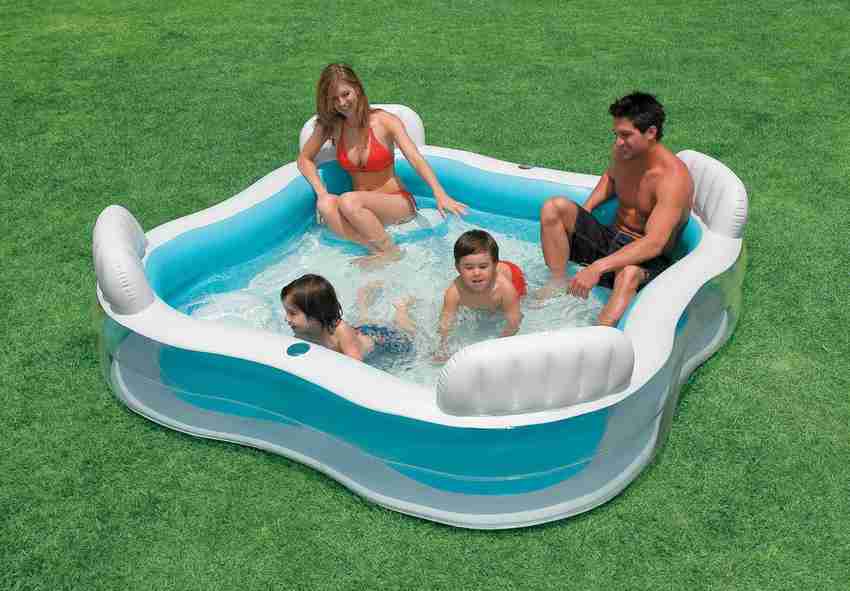 Intex pool swim outlet center family lounge