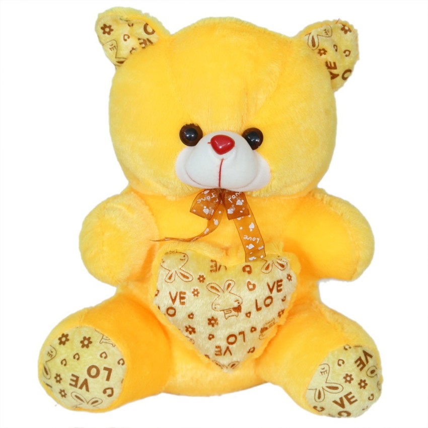 Rose teddy best sale bear yellow