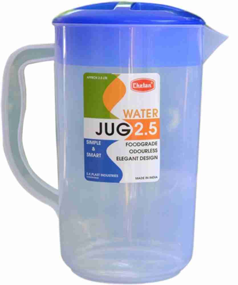 Chetan Plast 2.4 L Plastic Water Jug Price in India - Buy Chetan