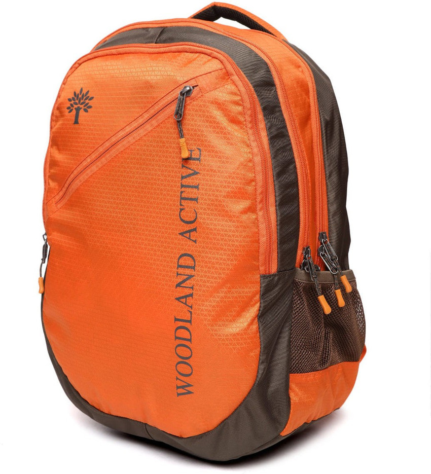 WOODLAND TB 124C91ORANGE BROWN 30 L Laptop Backpack Orange Price